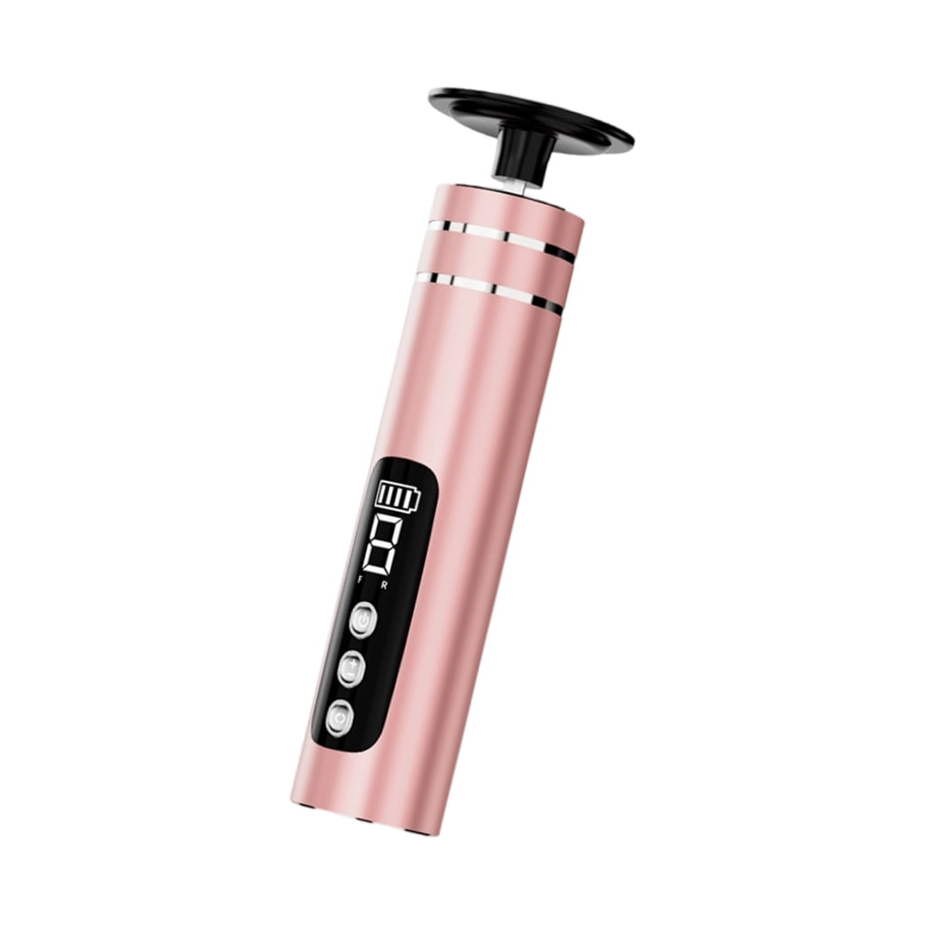 PatungKu Rechargeable Electric Foot Polisher Round Shape Ergonomic Grip USB Charging Transportable For Home Resort Care