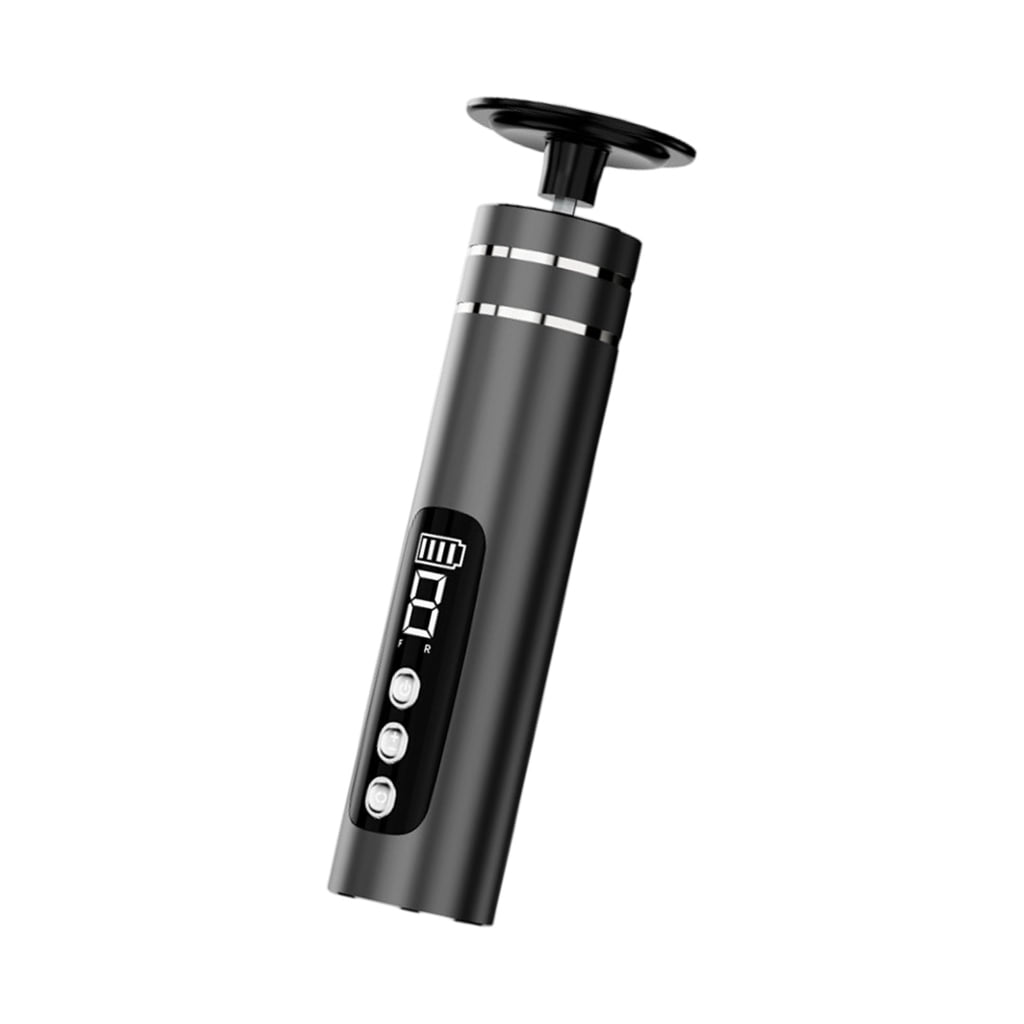 PatungKu Rechargeable Electric Foot Polisher Round Shape Ergonomic Grip USB Charging Transportable For Home Resort Care