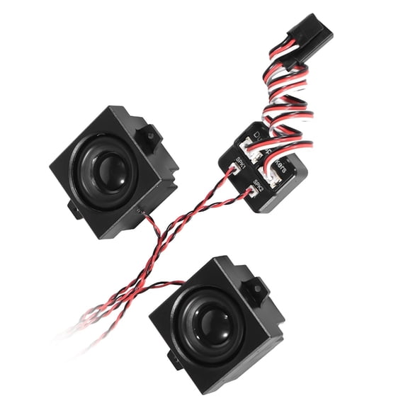 PatungKu Remote Control Engine Sound Module Simulation 5W Speaker Suitable for Remote Car