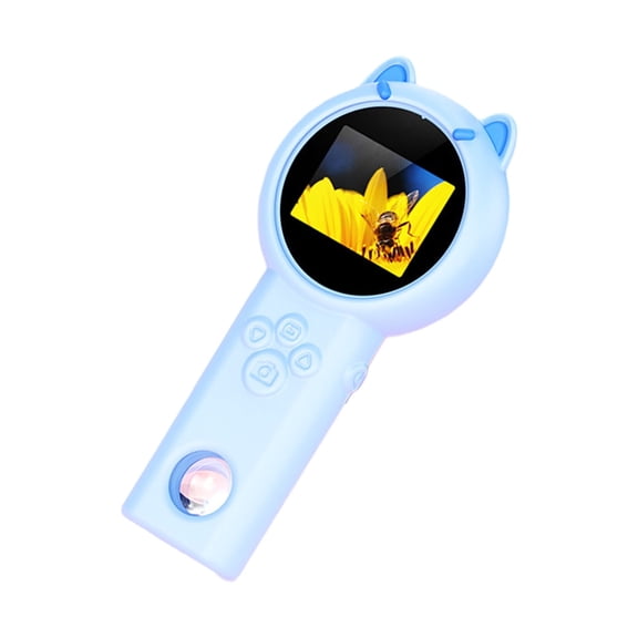 PatungKu Safe Kids Microscope Miniature Size for Photos Videos and Educational Play Time