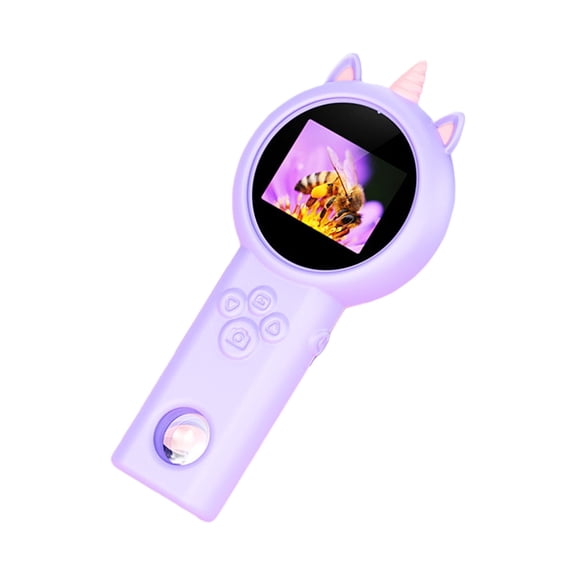 PatungKu Safe Kids Microscope Miniature Size for Photos Videos and Educational Play Time