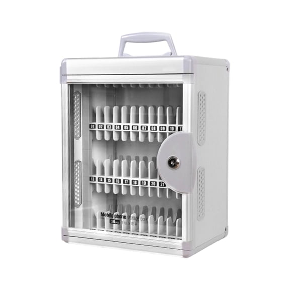 PatungKu Secure Mobile Phone Locker Cabinet with Key for School Office Organization
