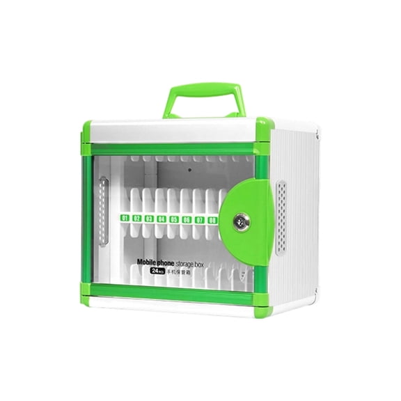 PatungKu Secure Mobile Phone Locker Cabinet with Key for School Office Organization