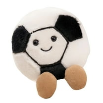 PatungKu Soft Stuffed Sports Ball Plush Toy Cute Pillow Souvenir For Birthday Gift