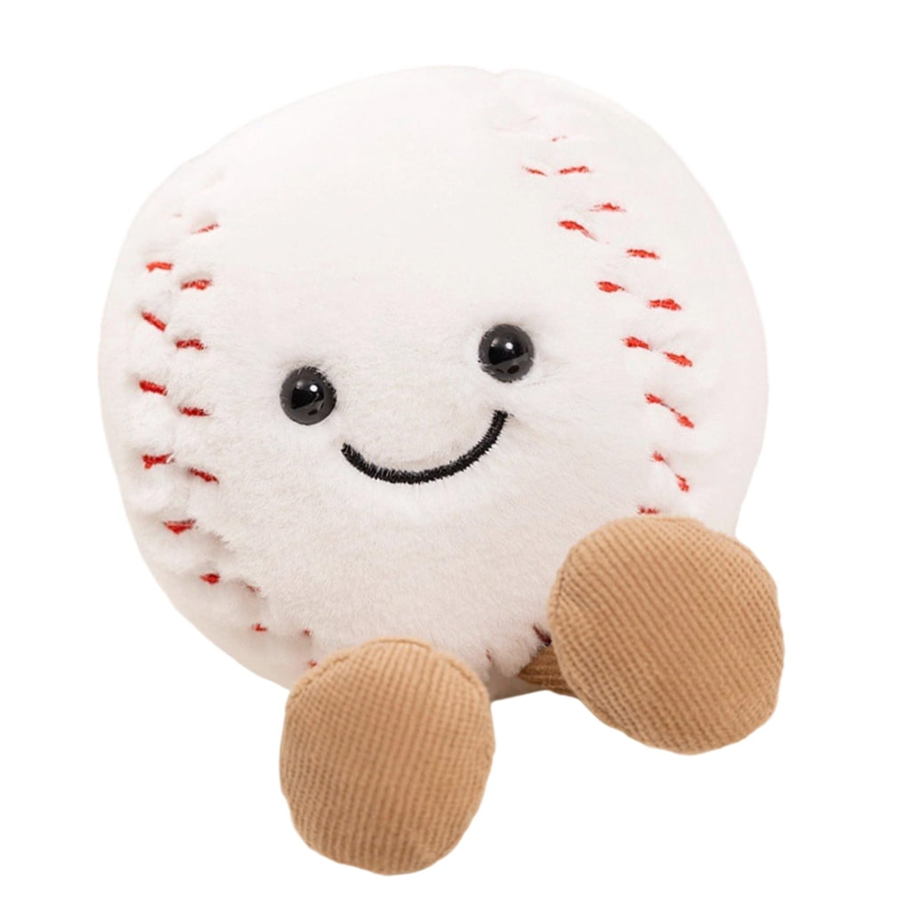 Stuffed Ball PatungKu Soft Stuffed Sports Ball Plush Toy Cute Pillow Souvenir For ...