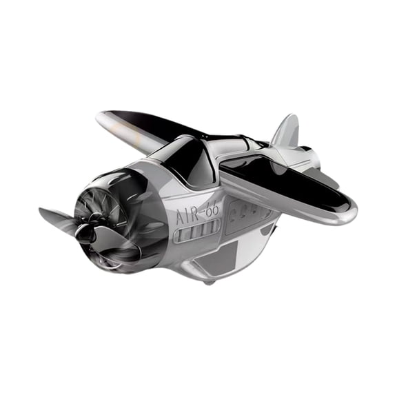 PatungKu Solar Activated Whirling Aircraft Vehicle Trim With Drift Motion For Office Display