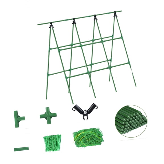 PatungKu Stable A Frame Structure Garden Support for Cucumbers Heavy Duty Detachable