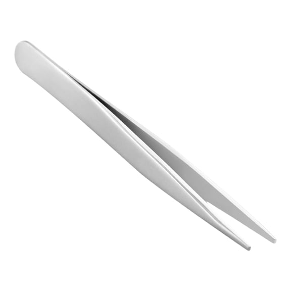 PatungKu Stainless Steel Precise Tweezers For Watch Electronics Repair AntiRust Finish