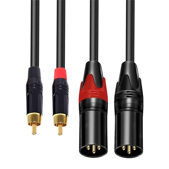 PatungKu Stereophonic Link Cable 1M Permanent PVC Coat Consistent Enhancers Recording Gear