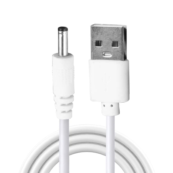 Cáp Chuyển USB Ra 5V Jack DC 3.5x1.35mm Màu Đen 1 Mét Cáp Chuyển USB Ra 5V Jack DC 3.5x1.35mm Màu Đen 1 Mét