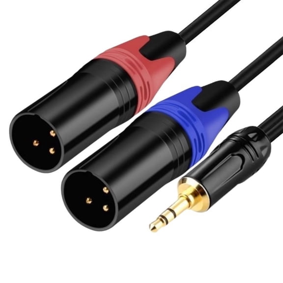 PatungKu Strong Double Male Female 3.5mm Sound Link Cable For Devices Systems Strong PVC Coat