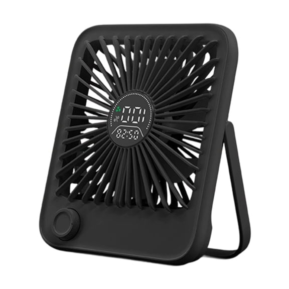 PatungKu Study Table Fan Adjustable Speed Space Saving Design Desktop Fan For Bookshelf