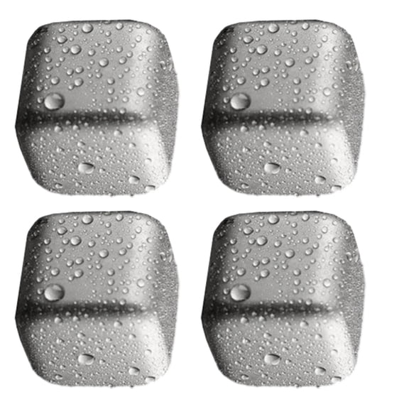 PatungKu Titaniums Ice Cubes For Whiskey Cocktails Cooling Stone for Drink Beverages