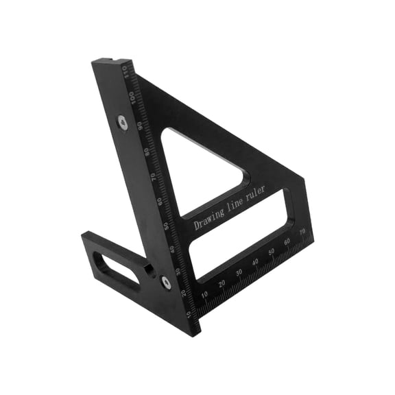 PatungKu Triangular Marking Gauge Line Layout Measuring Tool for Seamlessly Measurements