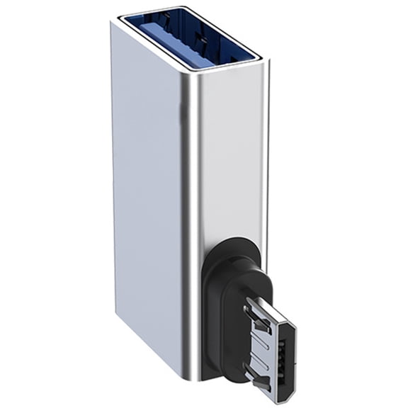 PatungKu USB A to MicroUSB OTG Cable Adapters For Data Transfer And Charging Aluminum