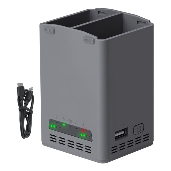 PatungKu USB Battery Charging for Mini 5 /Mini 4 3 Camera Flight Battery Fast Charging USB Charging Hubs Digital Display