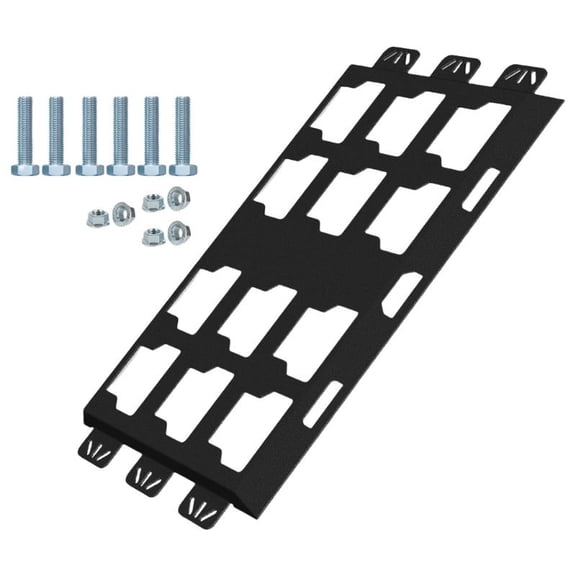 PatungKu Upgrade Integral Mounting Plate for Packouts,High-Strength Full Width Plate Power Tool Storage Mounting Plate