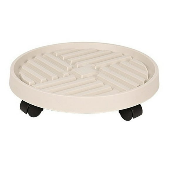 PatungKu Ventilated Rolling Plant Stand Rack None Scratch PU Wheels Circular Base Suitable For Heavy Garden Pots And Potted Plant