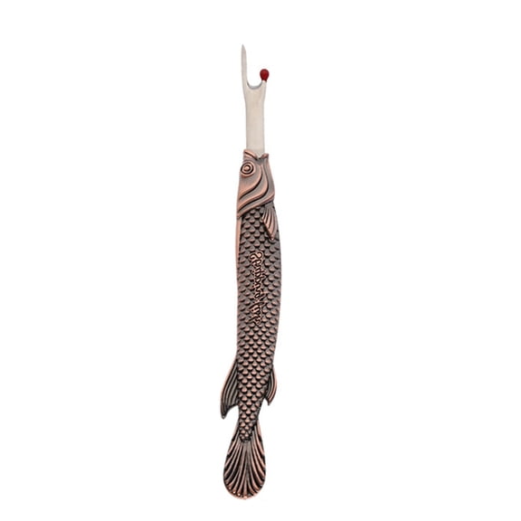 PatungKu Vintage Fish Shaped Seam Rippers, Sewing Seam Rippers Thread Remover Tool