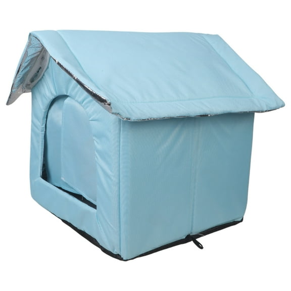 PatungKu Warmth Cats House Waterproof and Cold Prevent Nest for Strays Cats Great for Outdoor Garden Yard Patios Use Shelter Supply