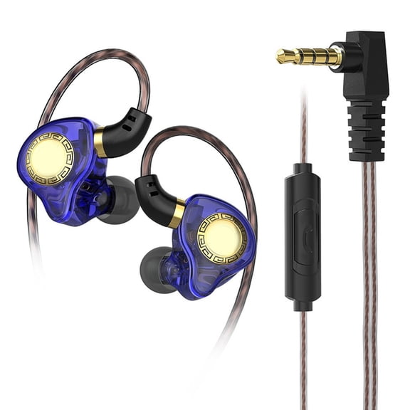PatungKu X7 Gym Ready Earhook Earphones with Imported PC Resin for Enhances Metal Texture