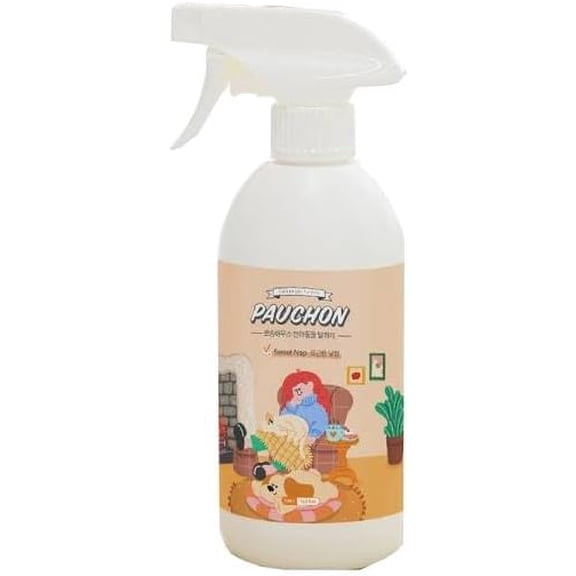 Pauchon House Pet Deodorizer Spray Sweet Nap, Pet Odor Eliminator for Urine & Living Spaces, 500ml / 16.9 fl oz