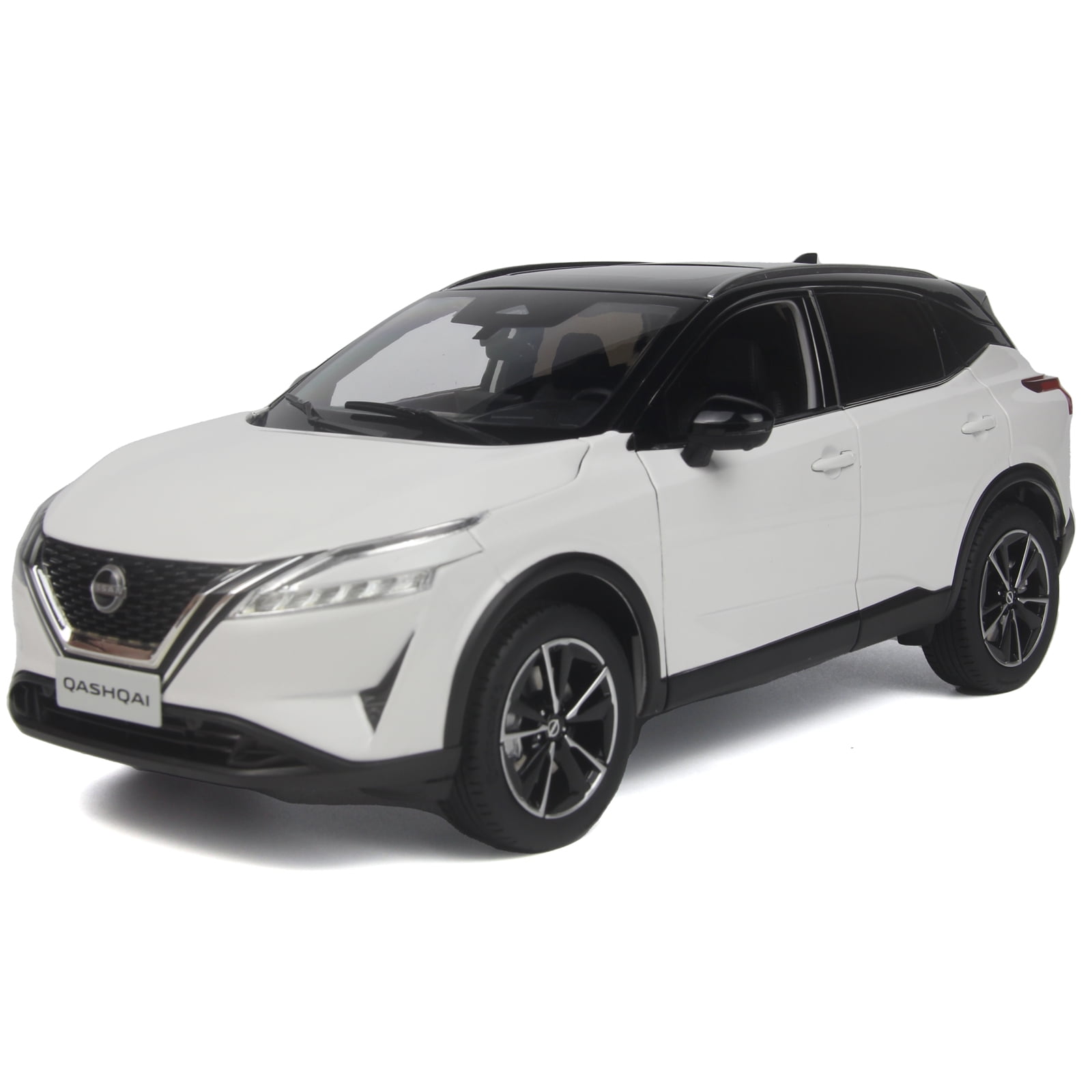 Paudi 1/18 Diecast Model Car Minicar Nissan Qashqai 2023 White