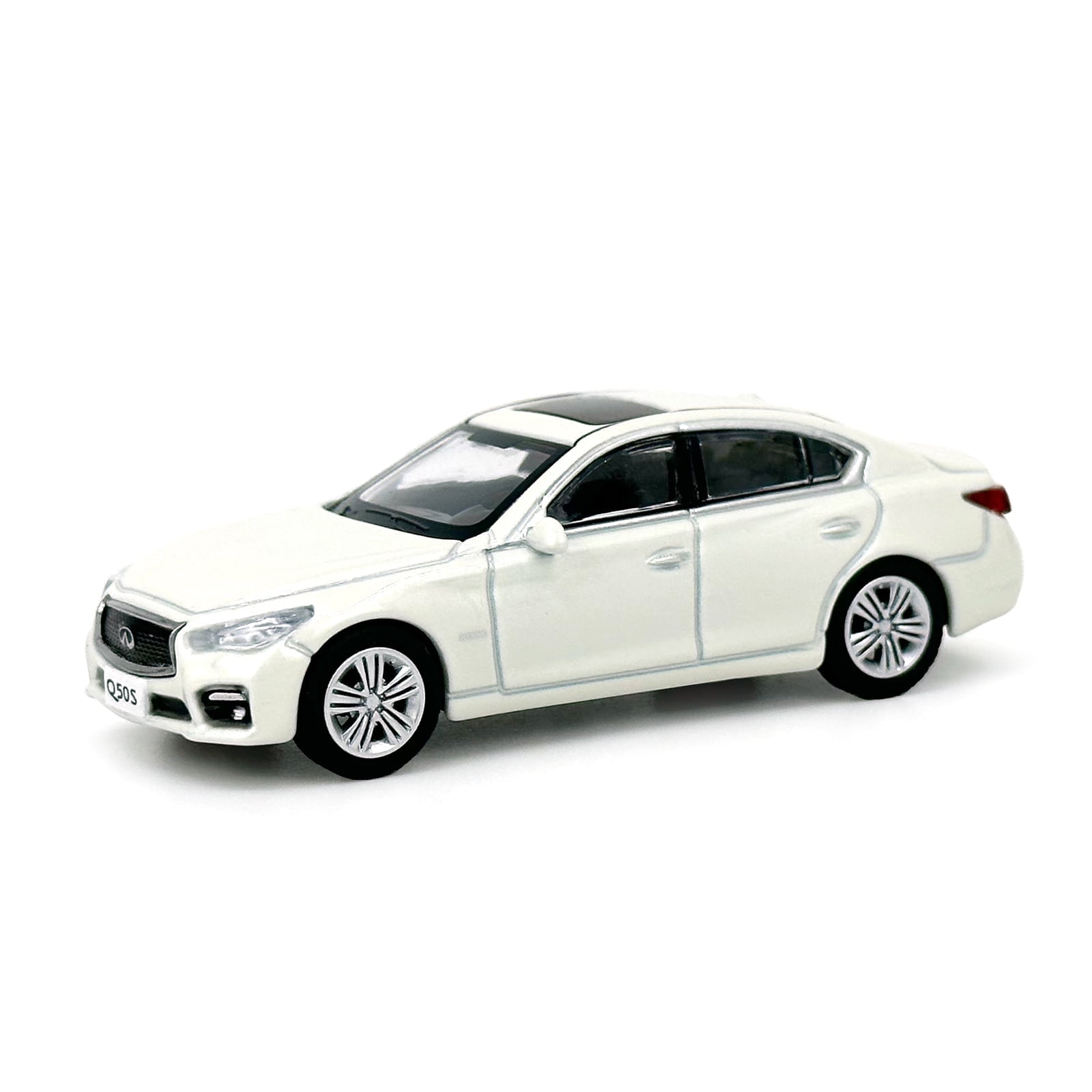 インフィニティ Q50 ミニカー ホワイト Amazon.com: 1/64 diecast Cars Infiniti Q50S for Adults