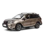 Paudi 118 Scale Subaru Forester XT 2015 Diecast Model Car, Gold Metal Collectible SUV Replica for Adults