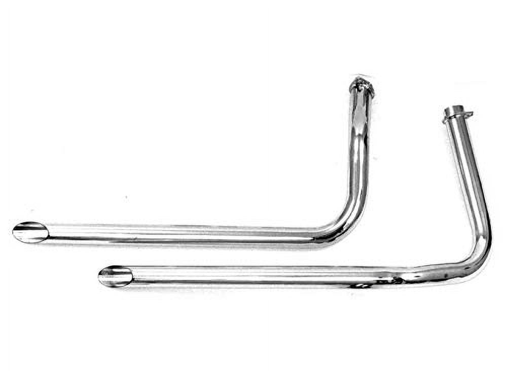 Paughco 13/4" Drag Pipes for FL Models 73440 Exhaust S/C DRG40 7084FL