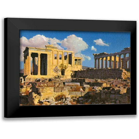 Paul, Alan 14x11 Black Modern Framed Museum Art Print Titled - Acropolis