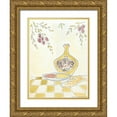 thumbnail image 1 of Paul, Alan 19x24 Gold Ornate Wood Framed with Double Matting Museum Art Print Titled - Olio Italy, 1 of 4