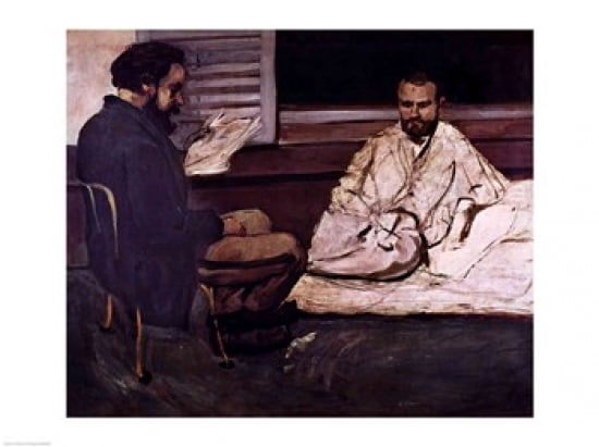Paul Alexis Canvas Art - Paul Cezanne (24 x 18)