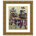 thumbnail image 1 of Paul-Andre Robert 12x14 Gold Ornate Wood Frame and Double Matted Museum Art Print Titled - And Moro-Sphinx (1934), 1 of 4