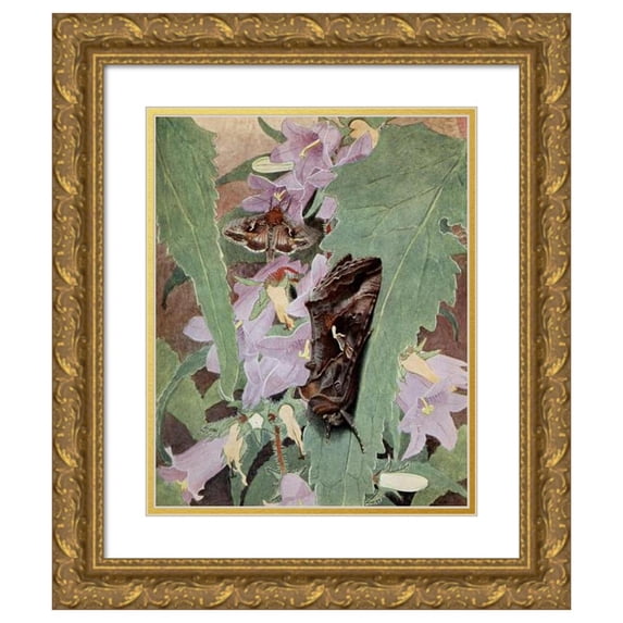 Paul-Andre Robert 20x24 Gold Ornate Framed and Double Matted Museum Art Print Titled - The Gamma Most (1934)