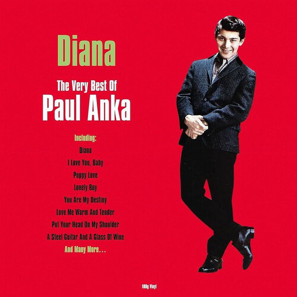 NOT NOW UK Paul Anka - Diana: The Very Best Of Paul Anka - 180gm Blue Vinyl - Music & Performance