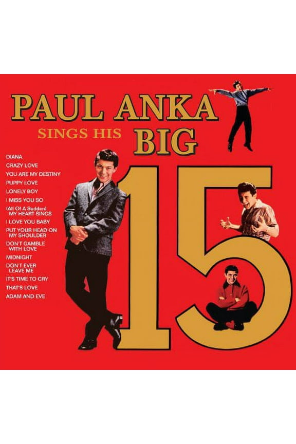 Paul Anka - Paul Anka's Sings His Big 15 - Music & Performance - CD