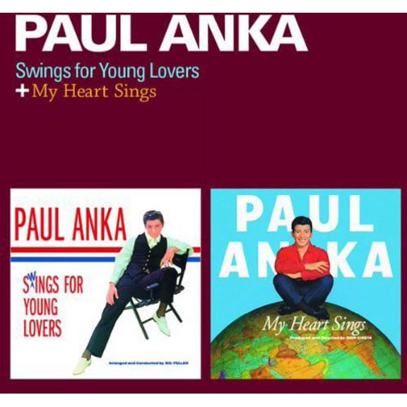 Paul Anka - Swings for Young Lovers / My Heart Sings - Music & Performance - CD