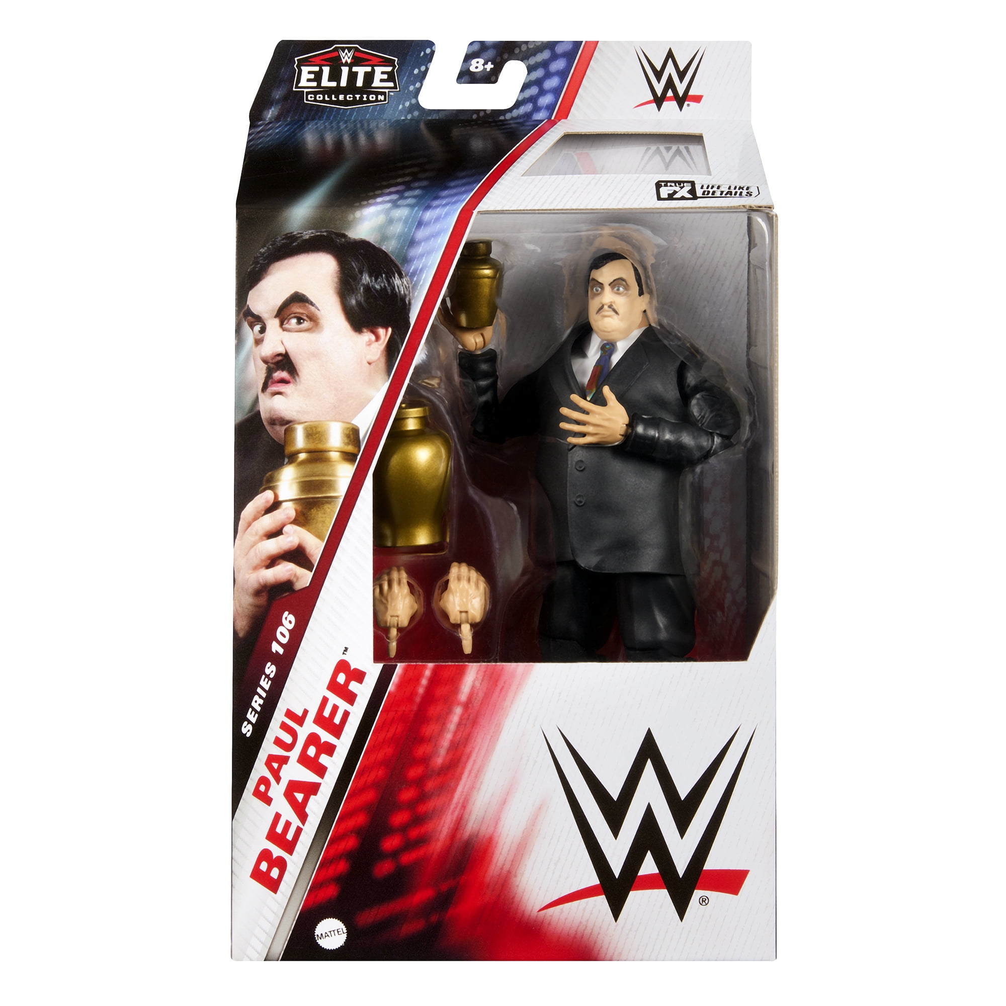 Paul Bearer (Black Suit) - WWE Elite 106 Mattel WWE Toy Wrestling Action Figure