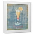 thumbnail image 1 of Paul Brent 20x24 White Modern Wood Framed Wall Art Titled - Big City Cocktail I, 1 of 5