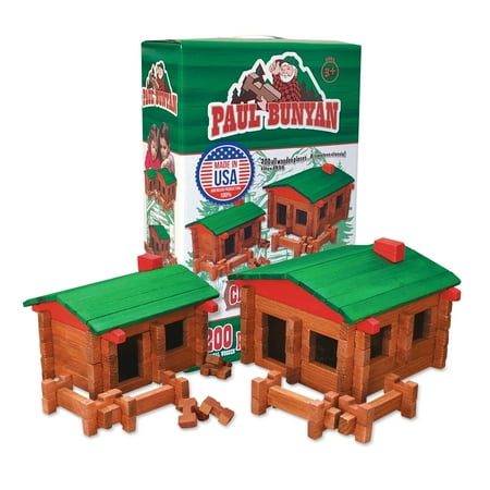 Paul Bunyan 200 pc. Deluxe Log Building Set