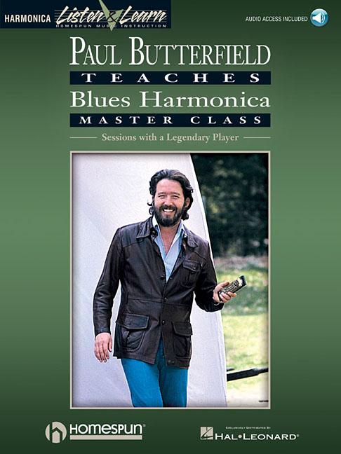 Paul Butterfield - Blues Harmonica Master Class Book/Online Audio (Other)