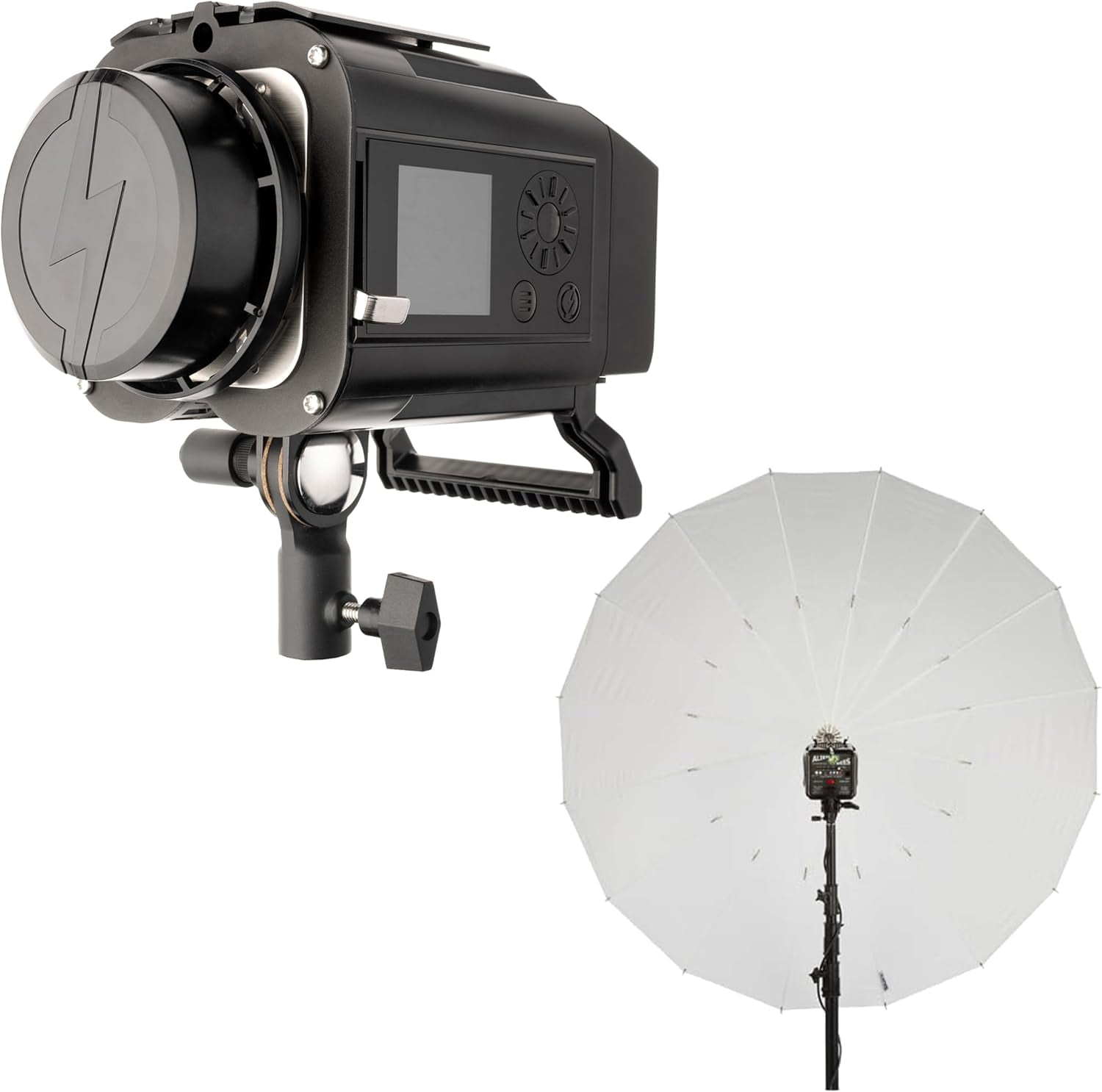 Paul C. Buff Celestial Flash Strobe Monolight Bundle with 64” White PLM ...
