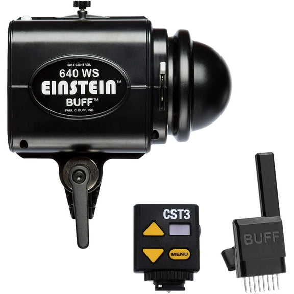 Paul C. Buff Einstein Strobe Flash Unit with Cybersync Trigger Transmitter 3 and Transceiver