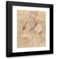 thumbnail image 1 of Paul César Helleu 14x18 Black Modern Framed Museum Art Print Titled - A Lady Seated on a Chair, 1 of 5