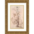 thumbnail image 1 of Paul Cézanne 16x24 Gold Ornate Framed and Double Matted Museum Art Print Titled - Sheet of Studies (1871-1876), 1 of 4