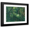 thumbnail image 1 of Paul Cézanne 17x15 Black Modern Framed Museum Art Print Titled - Interior of a Forest (1880 - 1890), 1 of 5