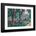 thumbnail image 1 of Paul Cézanne 18x15 Black Modern Framed Museum Art Print Titled - The Pool at Jas De Bouffan (ca. 1885-86), 1 of 5