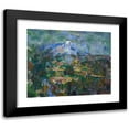 thumbnail image 1 of Paul Cézanne 24x20 Black Modern Framed Museum Art Print Titled - The Mont Sainte-Victoire Seen from Les Laures (1904), 1 of 5