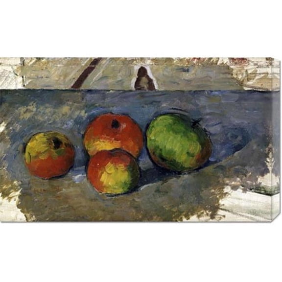 Paul Cezanne 'Four Apples' Stretched Canvas